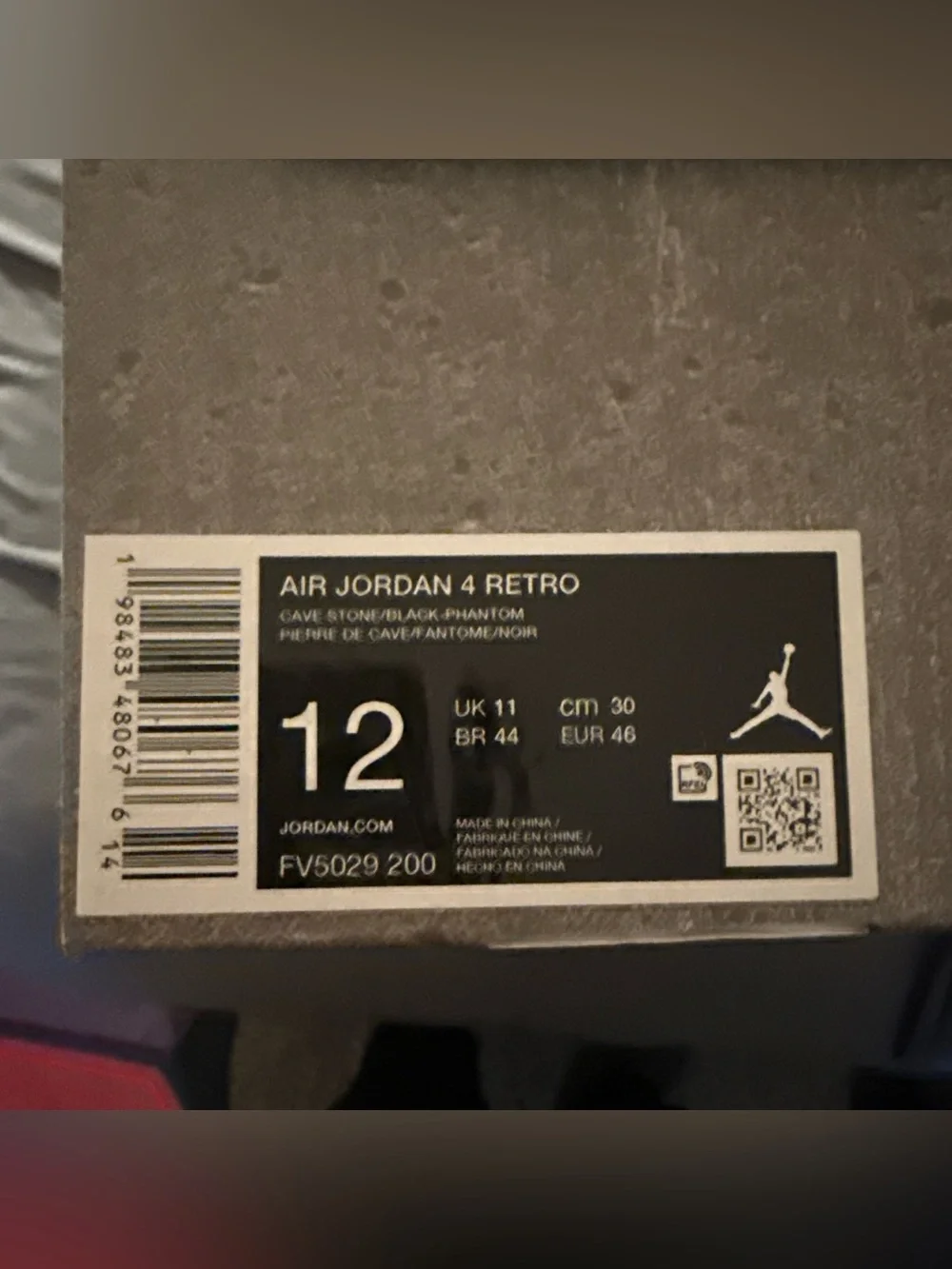 Jordan 4 Retro “Cave Stone”